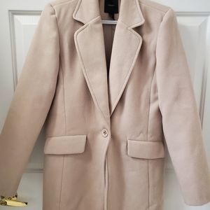 Forever 21 Beige Jacket/Coat size L